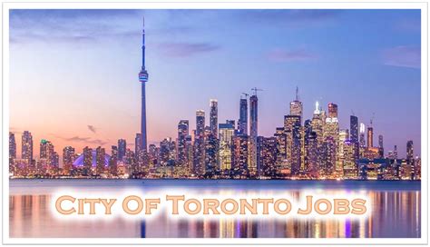 jobs at city of toronto